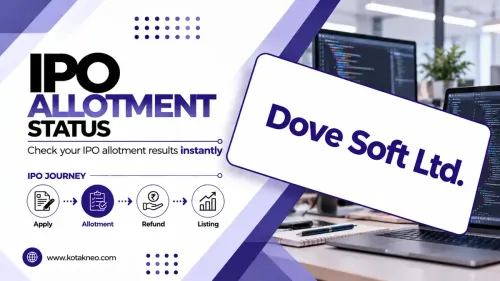 Dove Soft IPO Allotment Status: Check Online on Purva Sharegistry (India) & BSE SME