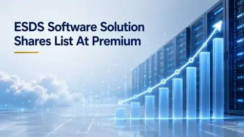 ESDS Software Solution IPO Listing: Shares List At A Premium Of 76% 