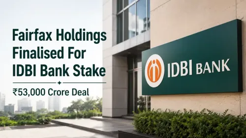 fairfax idbi bank stake sale 53000 crore largest foreign bank investment 2026 Fairfax Holdings Finalised For IDBI Bank Stake In ₹53,000 Crore Deal