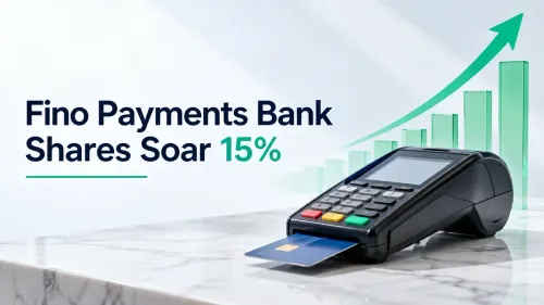 Fino Payments Bank’s Share Price Soars Over 15% After September Business Update; Loan Referrals Surge 223%