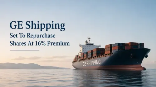 ge shipping shares rise on buyback announcement Great Eastern Shipping Shares Rise Over 3% On First-Ever Share Buyback Announcement
