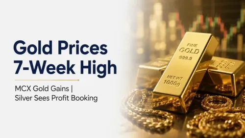 gold silver market update gold prices hold near 7 week high mcx gold gains silver sees profit booking Gold Prices Hold Near 7-Week High; MCX Gold Gains, Silver Sees Profit Booking