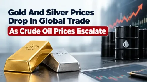 gold silver prices fall crude oil inflation concerns Gold And Silver Prices Drop In Global Trade As Crude Oil Crosses $110 A Barrel; Inflation And Fed Rate Outlook Back In Focus