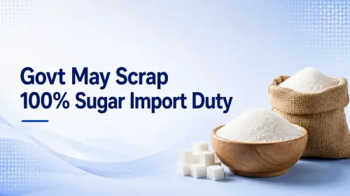 govt may cut or scrap 100 percent sugar import duty as domestic prices hit record high report Govt May Cut Or Scrap 100% Sugar Import Duty As Domestic Prices Hit Record High: Report