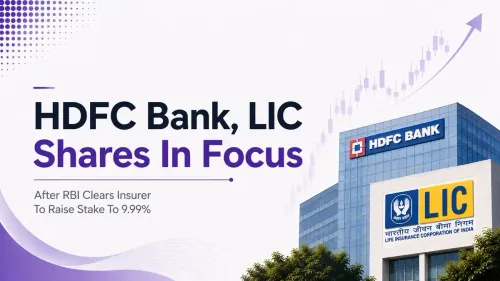 HDFC Bank, LIC Shares In Focus After RBI Clears Insurer To Raise Stake To 9.99%