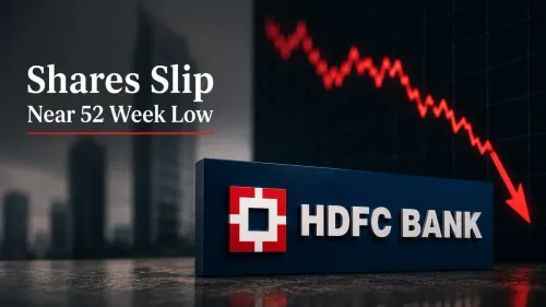 hdfc bank share price slips 52 week low HDFC Bank Shares Slip Near 52-Week