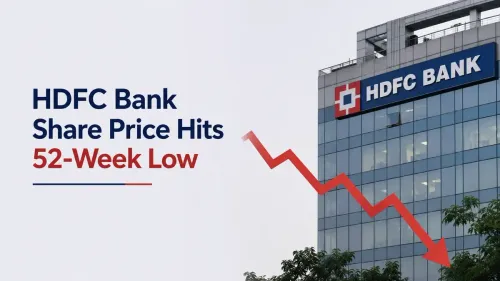 hdfc bank share price 52 week low after ceo exit HDFC Bank Share Price Hits 52-Week Low After CEO Exit