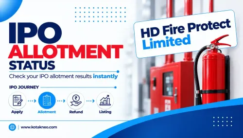 HD Fire Protect IPO Allotment Status Online Check on MUFG Intime India, NSE & BSE Platform for all Investors HD Fire Protect IPO Allotment Status