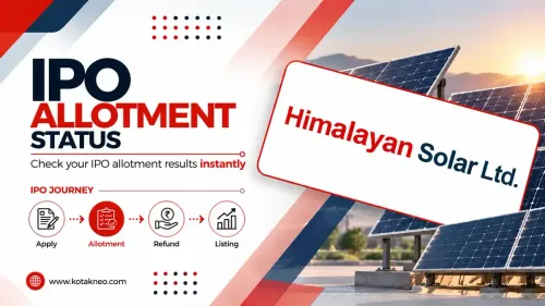 Himalayan Solar IPO Allotment Status: Check Online on Maashitla Securities & NSE SME