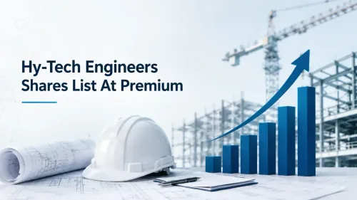 hy tech engineers shares list at over 41 percent premium on nse Hy-Tech Engineers Ltd IPO Listing