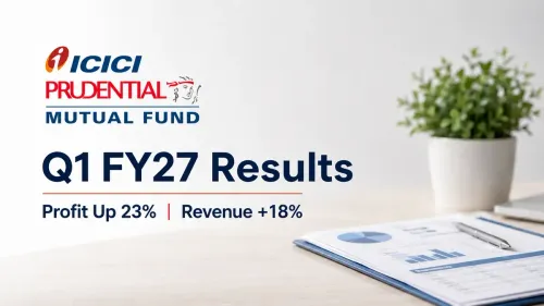 icici prudential amc q1 fy27 profit rises 23 percent revenue up 18 percent ICICI Prudential AMC Q1 Profit Climbs To ₹965 Crore