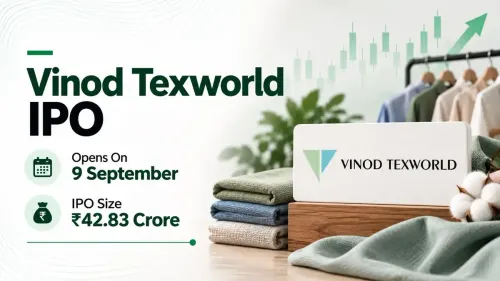 Vinod Texworld IPO: Textile Manufacturer To Raise ₹42.83 Crore