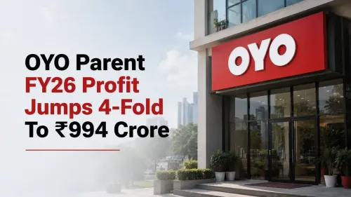 oyo parent prism fy26 profit 994 crore IPO-bound OYO Parent Prism Reports Four-Fold Jump In FY26 Profit To ₹994 Crore