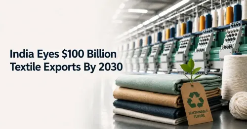 India Eyes $100 Billion Textile Exports By 2030, Focus Shifts To Sustainability And FTAs