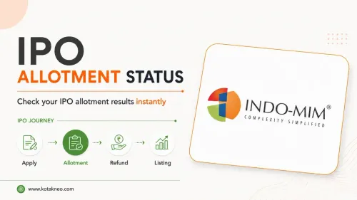 Indo-MIM IPO Allotment Status: How to Check Indo-MIM IPO Allotment Status Online on NSE, BSE & MUFG Intime