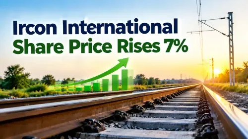 ircon international share price 862 crore railway order Ircon International Share Price Rises 7% As The Company Bags ₹862-Crore Contract For New Railway Lines
