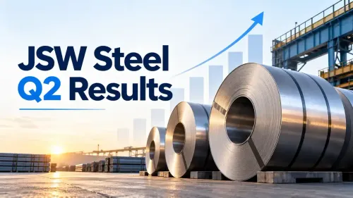 jsw steel q2 profit surges as revenue and sales rise share price in focus JSW Steel Q2 Results: Profit Surges 223%, Revenue Reaches ₹54,486 Crore As Steel Sales Hit Record High; Shares Fall 2.83%