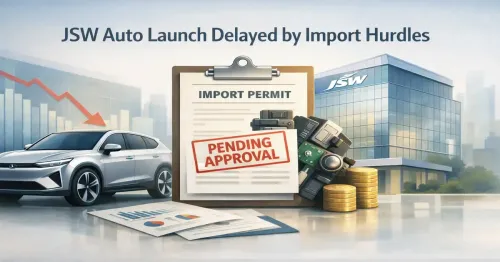 JSW’s $3 Billion Auto Venture Faces Launch Risk Amid Import Curbs 