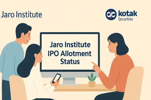 Jaro Institute IPO Allotment Status: Here’s How to Check Online