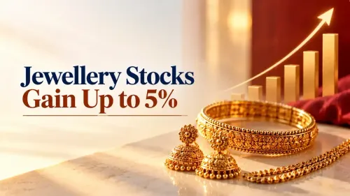 Kalyan Jewellers, Titan, PC Jeweller Shares Gain Up to 5% as Jewellery Stocks Eye Festive Season Demand