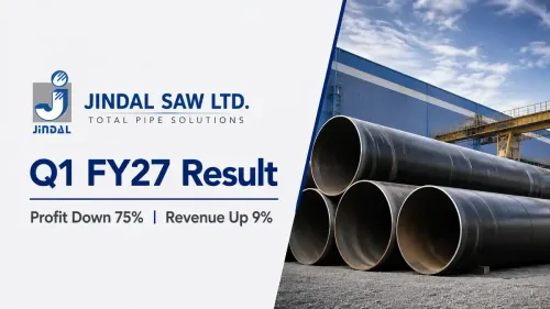 Jindal SAW Q1 FY27 Profit Falls 75% Despite Higher Revenue