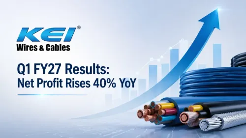 KEI Industries Q1 FY27 Results: Shares Gain Nearly 7% In Early Trade As Profit, Revenue And Margins Improve