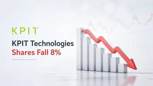 kpit technologies shares fall 8 as europe weakness margin pressure overshadow q1 results KPIT Technologies Shares Fall