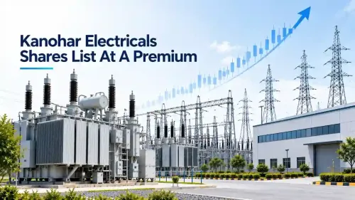 kanohar electricals shares list at a premium Kanohar Electricals IPO Listing