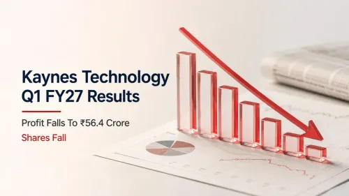 Kaynes Technology Q1 FY27 Results: Profit Falls To ₹56.4 Crore; Shares Fall