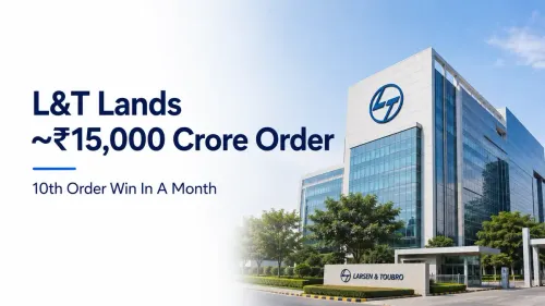 L&T Wins Ultra-Mega Offshore Order From West Asia Client, 10th Order Win In A Month 