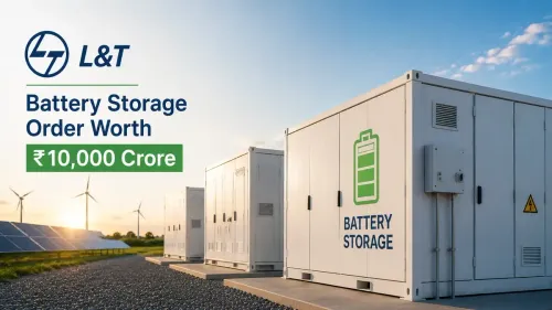 lt wins 5000 10000 crore battery storage order in middle east L&T Wins Major Battery Storage