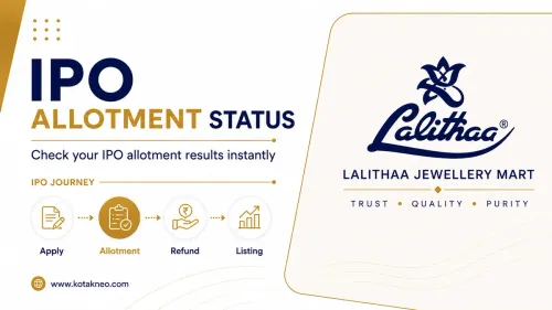Lalithaa Jewellery IPO Allotment Status: Check Online on Registrar & NSE,BSE