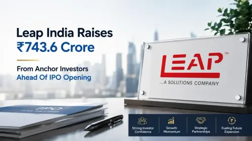 Leap India Raises ₹743.62 Crore From Anchor Investors; IPO Opens Today 