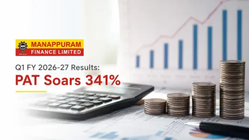 manappuram finance q1 fy 27 results pat 585 crore Manappuram Finance Q1 FY 2026-27 Results: PAT Soars 341% To ₹585 Crore