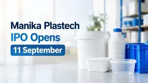 manika plastech ipo price band date issue details Manika Plastech IPO Opens 11 September; Price Band Fixed At ₹40-₹43 Per Share