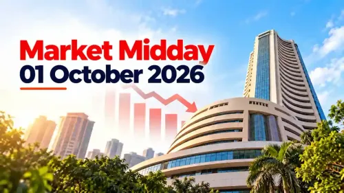Market Midday, 01 October 2026: Benchmarks Trade In The Red 