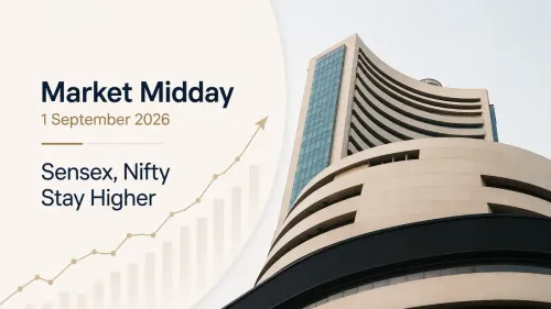 Market Midday, 1 September 2026: Sensex And Nifty Trade In The Green 
