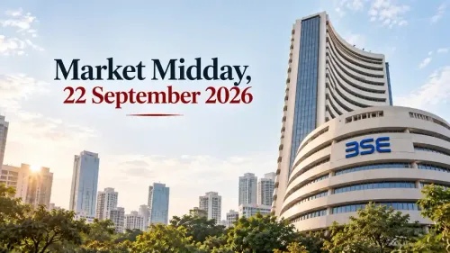 sensex nifty today why market is down today 22 september 2026 Market Midday, 22 September 2026: Sensex And Nifty Trade In The Red