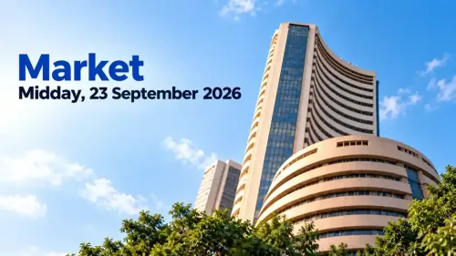 sensex nifty trade higher as middle east de escalation hopes lift sentiment Market Midday, 23 September 2026: Sensex And Nifty Trade In The Positive