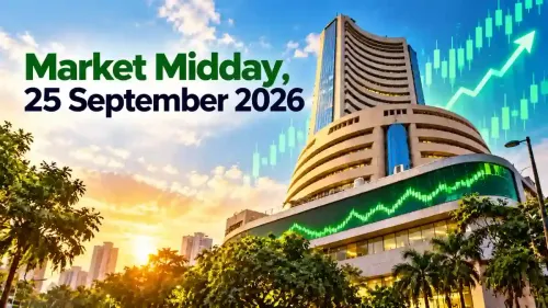 Market Midday, 25 September 2026: Benchmarks Trade In Green 