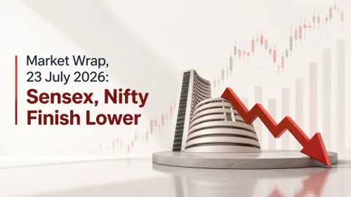 Market Wrap, 23 July 2026: D-Street Ends Lower  