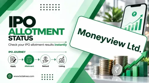 Moneyview IPO Allotment Status: Check Online on MUFG Intime, NSE & BSE