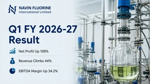 navin fluorine q1 fy27 results Navin Fluorine Q1 FY 2026-27 Results: Net Profit Doubles To ₹243 Crore, Revenue Climbs 44%