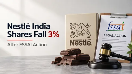 nestle india shares fall as fssai takes legal action over infant products Nestlé India Shares Fall 3% After FSSAI Initiates Legal Action Over Infant Products