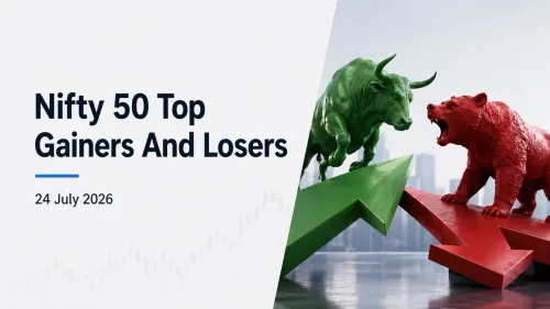 nifty 50 top gainers and losers 24 july 2026 Nifty 50 Top Gainers and Losers Today