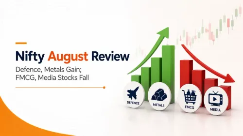 Nifty August review: Defence, metals outperform as FMCG and media stocks lag