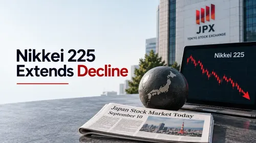 Nikkei 225 Falls For 3rd Straight Session