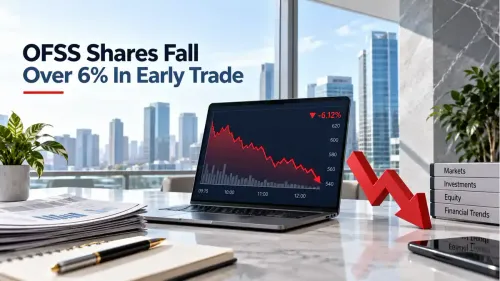 ofss shares fall as oracle data centre debt puts indias ai boom in focus OFSS Shares Fall Over 6% In Early Trade As Oracle’s $18 Billion Data Centre Loans Face Pressure