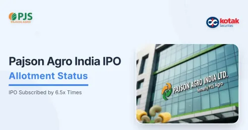 Pajson Agro India IPO Allotment Status: Here’s How to Check Allotment Online