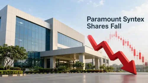 Paramount Syntex Makes A Weak Market Debut On BSE SME; Shares Fall To The 5% Lower Circuit On Listing Day